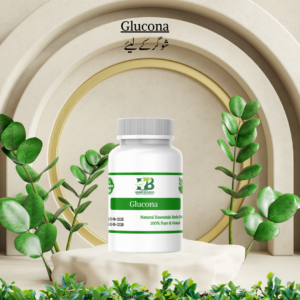 Glucona Herbal Formula | 100% Natural Diabetes Support Medicine | Essential Herbs Blend for Blood Sugar Balance